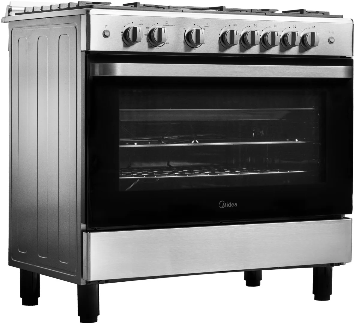 Кухонная плита Midea FSC-900DX стальной