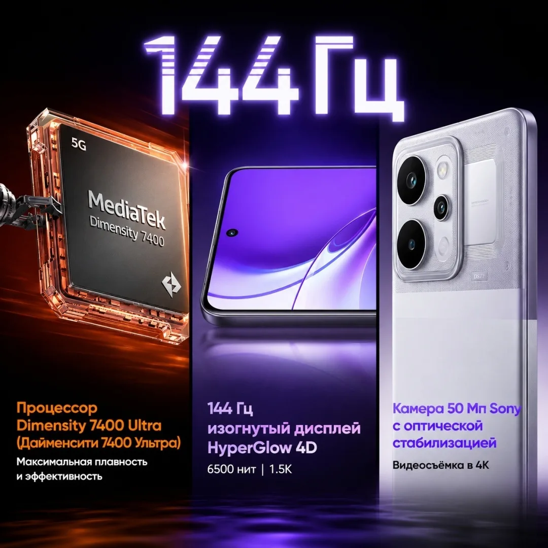 Смартфон Realme P4 Power RMX5107 8/256GB Оранжевый