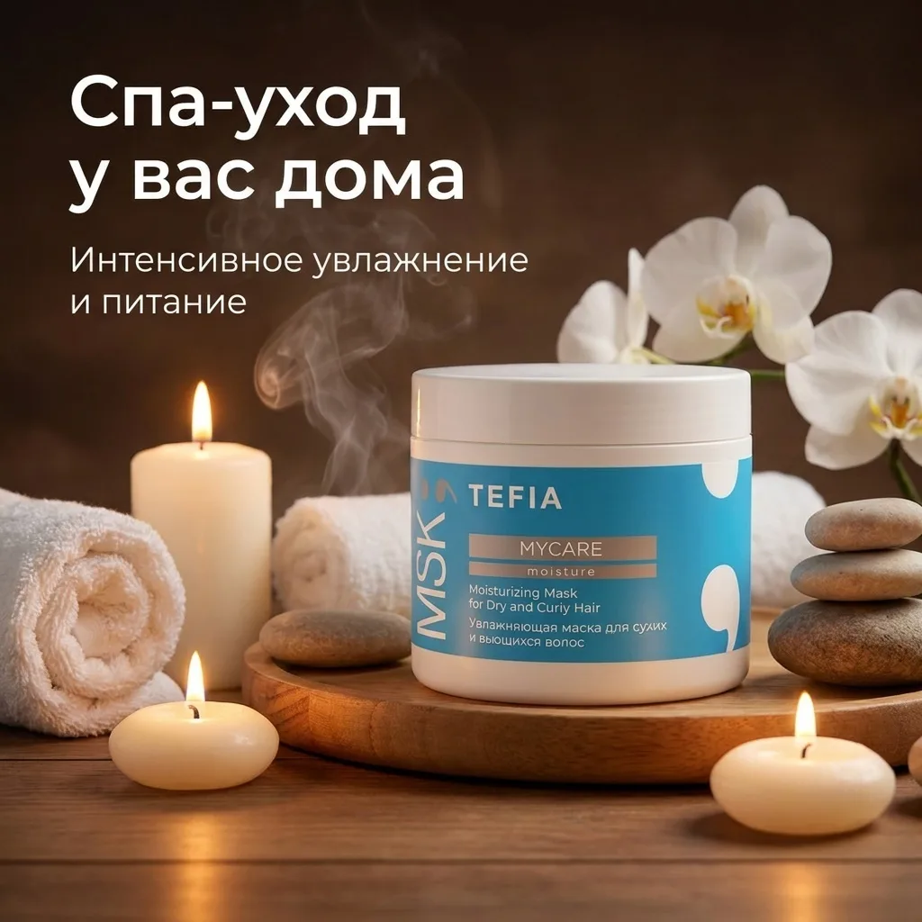 Маска увлажняющая TEFIA MYCARE MOISTURE 500мл