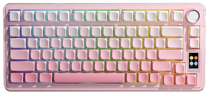 Клавиатура AULA S75 Pro Розовый (2131)