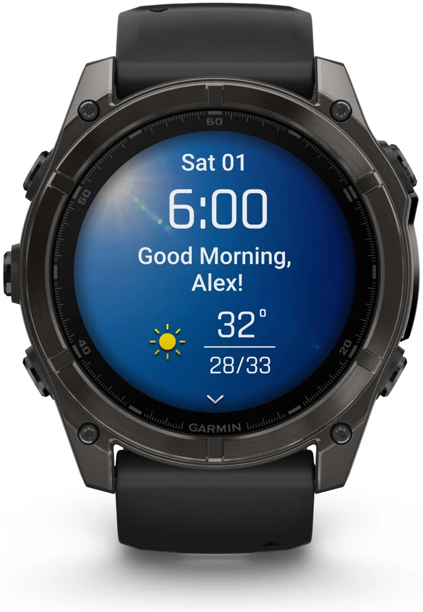 Смарт-часы Garmin Fenix 8 51 мм черный Sapphire (02905-21)