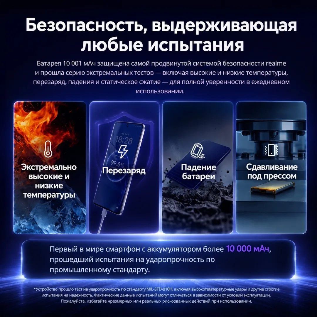 Смартфон Realme P4 Power RMX5107 8/256GB Оранжевый