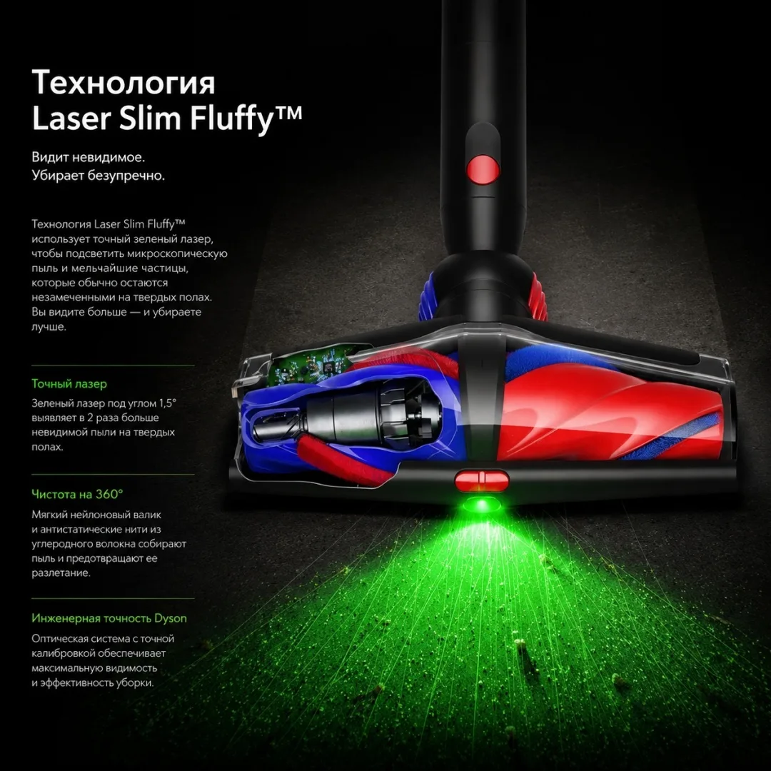 Пылесос вертикальный Dyson V16 SV53 Piston Animal