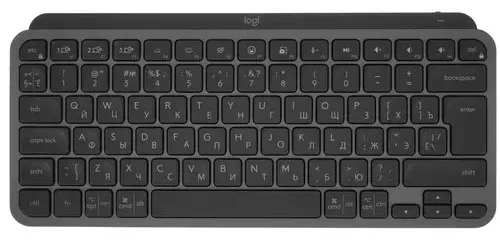 Клавиатура беспроводная с подсветкой LOGITECH MX Keys Mini - GRAPHITE - RUS