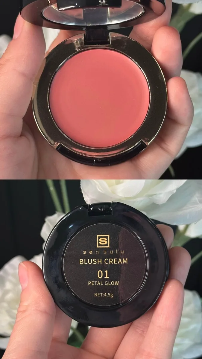 Румяна-мини крем Sen Sulu 01 Petal Glow