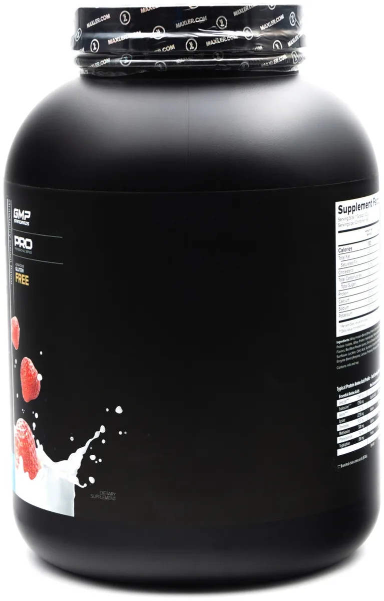 Протеин Maxler 100% Golden Whey Protein Strawberry 2270г (4638)