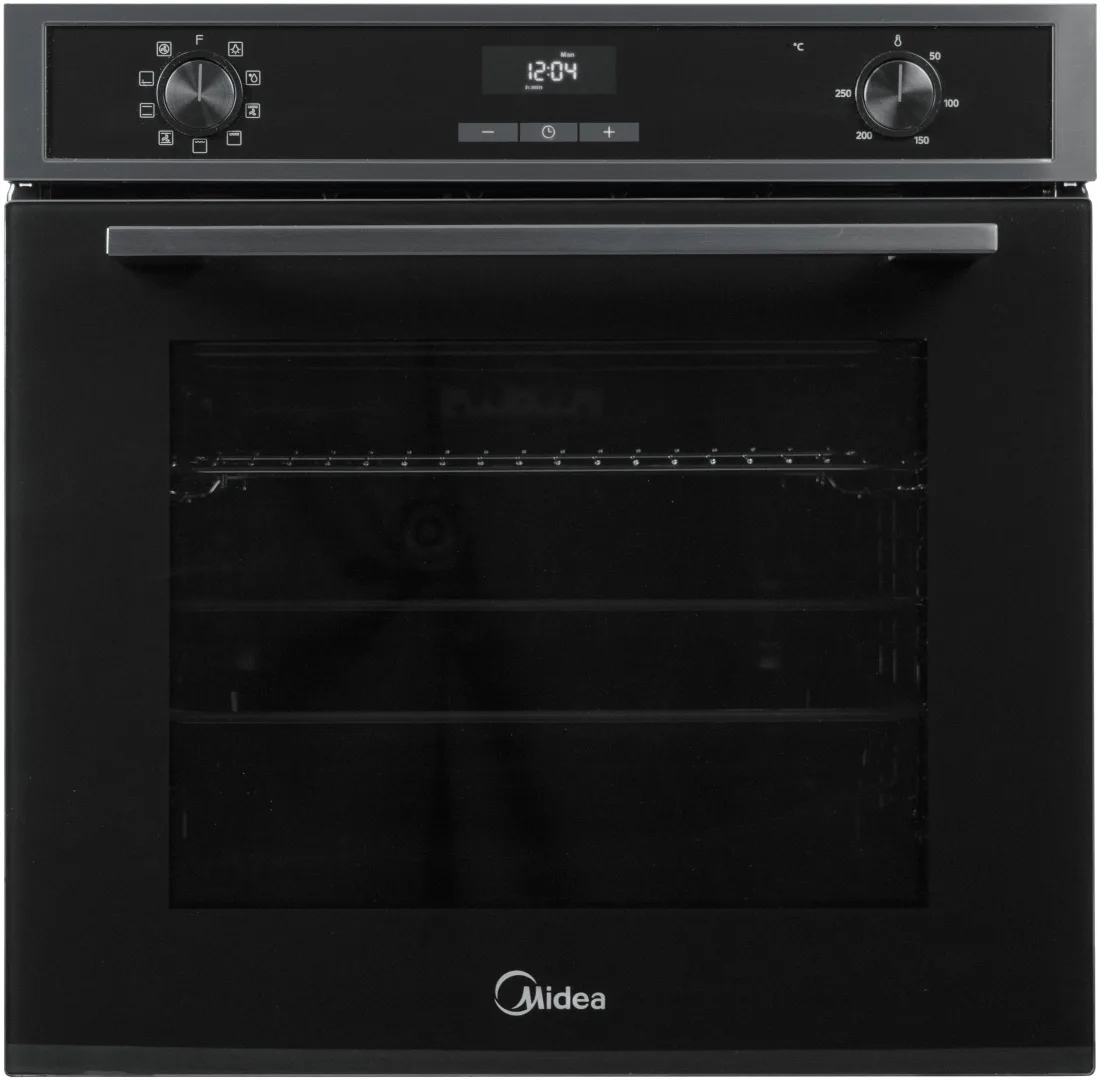 Духовой Шкаф Midea MO72105X черный, стальной