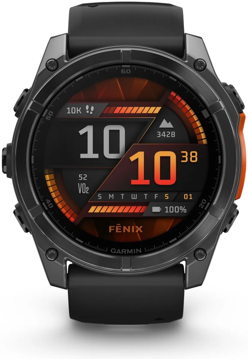 Смарт-часы Garmin Fenix 8 51 мм черный (02905-00)