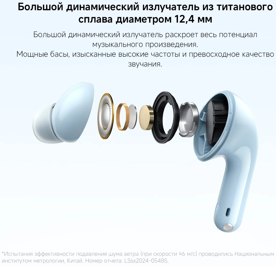Наушники Redmi Buds 6 Lite Black