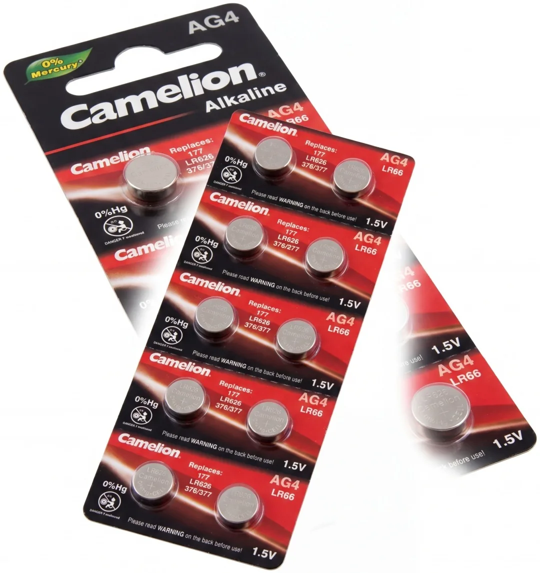 Батарейка CAMELION Alkaline AG4-BP10 10 шт. в блистере