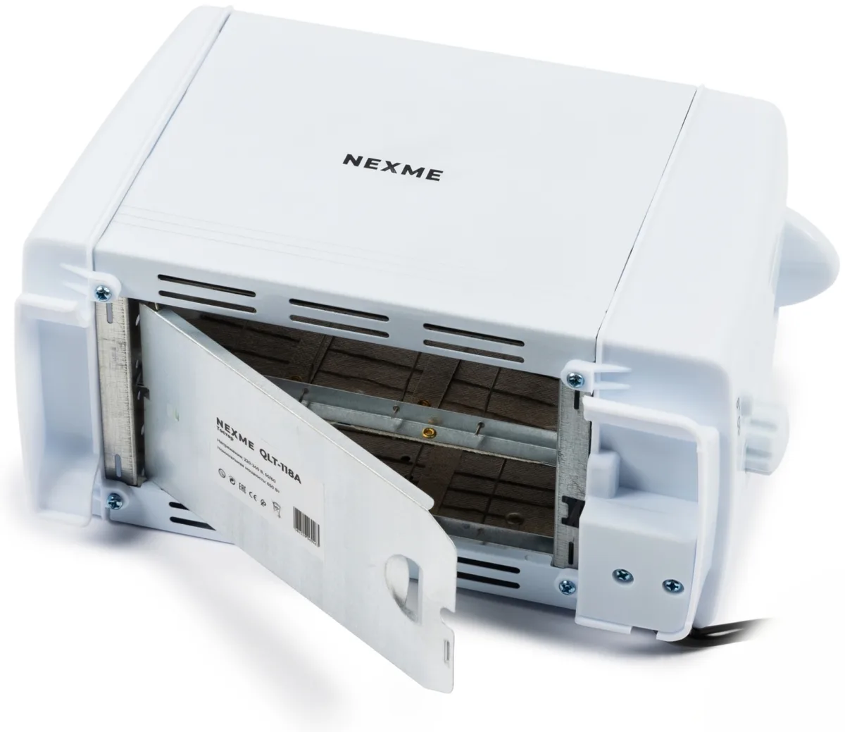 Тостер NEXME QLT-118A белый