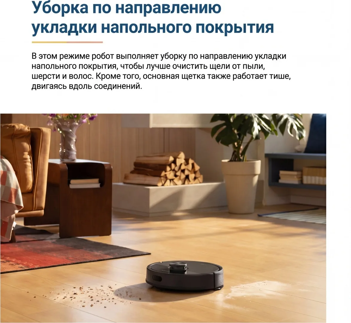 Робот-пылесос Roborock Q8 Max Pro Plus Черный