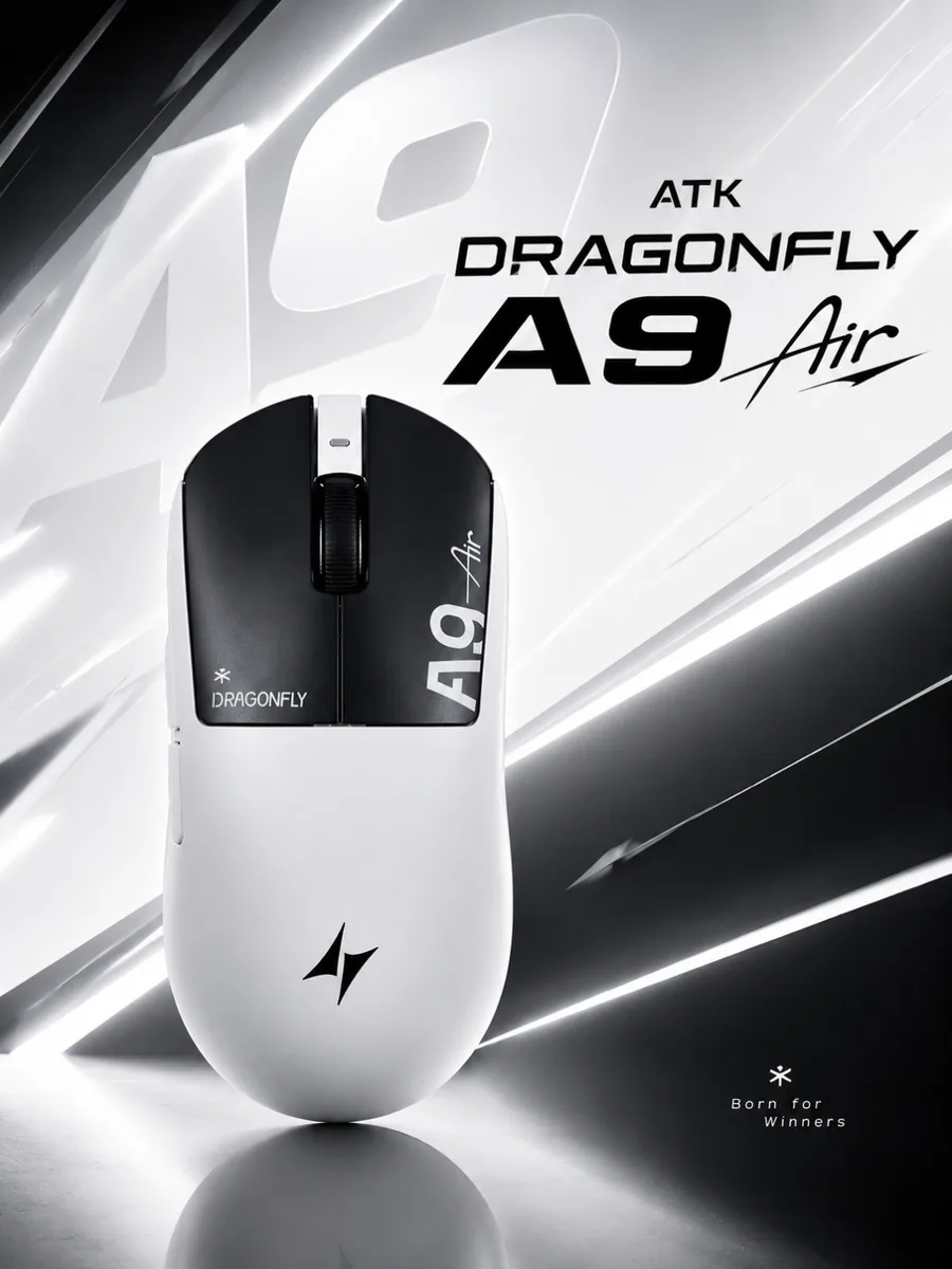 Мышь игровая ATK A9 Air Серый