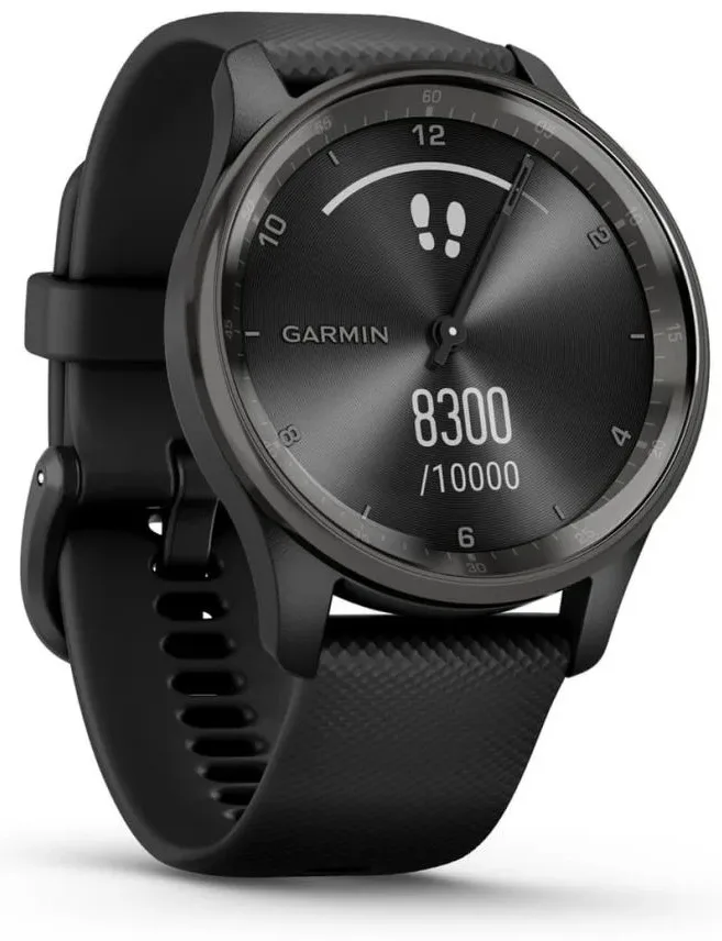 Смарт-часы Garmin Vivomove Trend 40 мм черный-черный (02665-00)