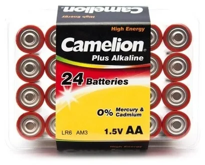 Батарейка CAMELION Plus Alkaline LR6-PB24 24 шт. в упак.