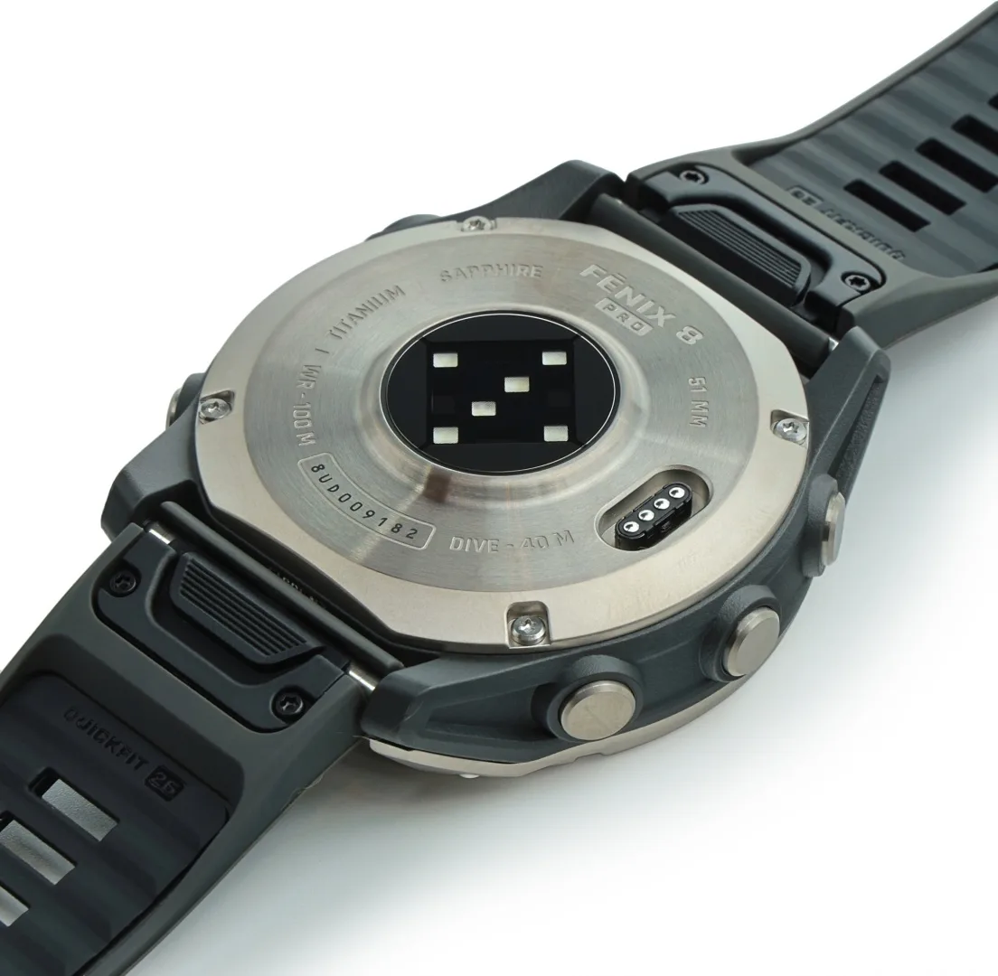 Смарт-часы Garmin Fenix 8 Pro 51 мм серебристый-серый (03199-11)