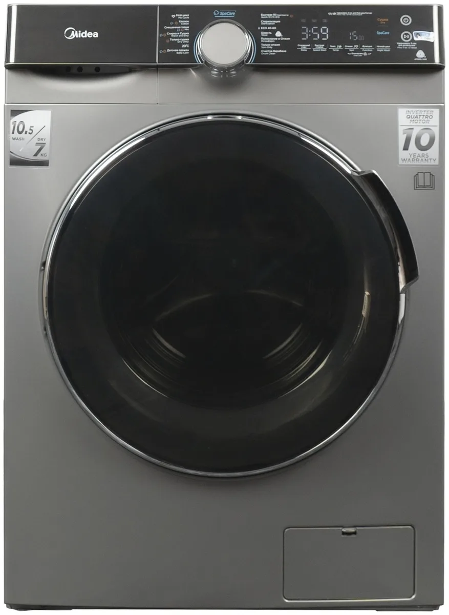 Стиральная машина Midea MFK03D105B/S-C Серый