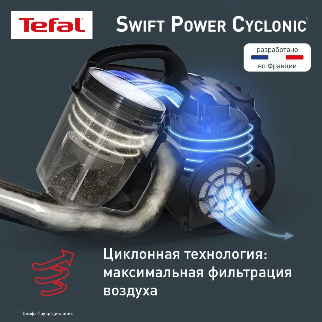 Проводной пылесос Tefal TW2947EA Белый