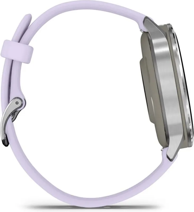 Смарт-часы Garmin VENU 4s 41 мм серебристый-фиолетовый (03013-01)