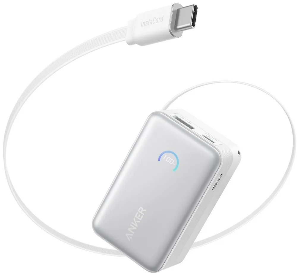 Внешний аккумулятор Anker Nano 10000mAh 45W (A1638H21) Белый
