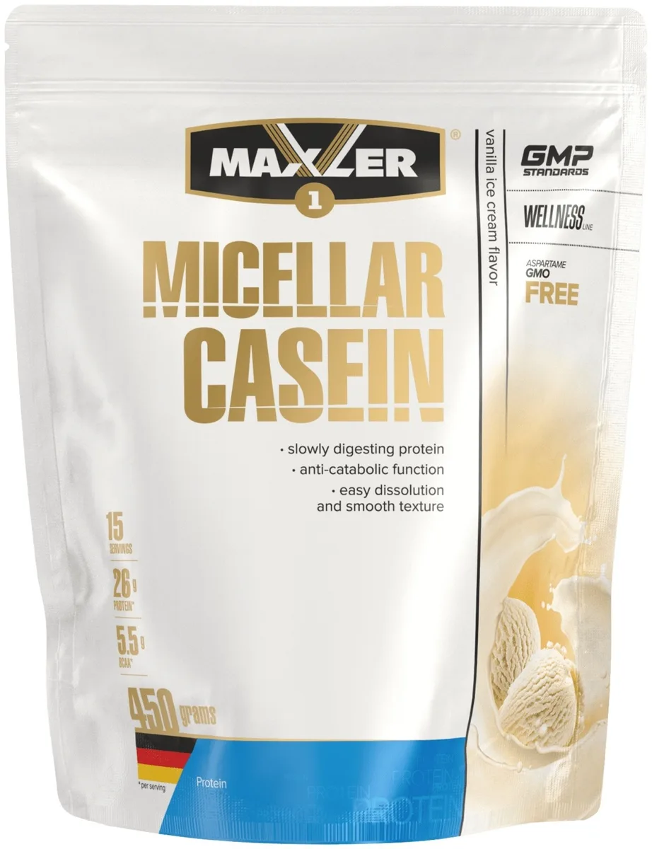 Протеин Maxler Micellar Casein Vanilla 450г (2350)