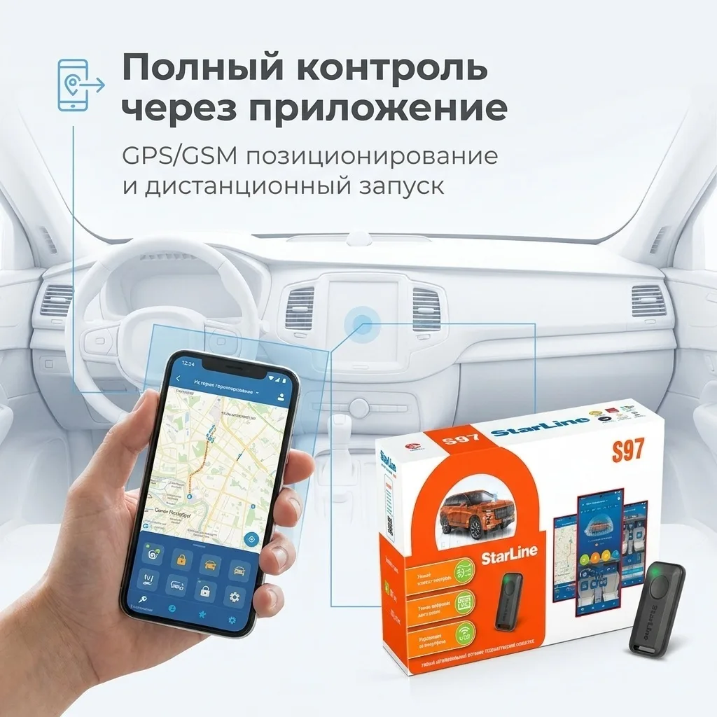 Автосигнализация StarLine S97 GPS