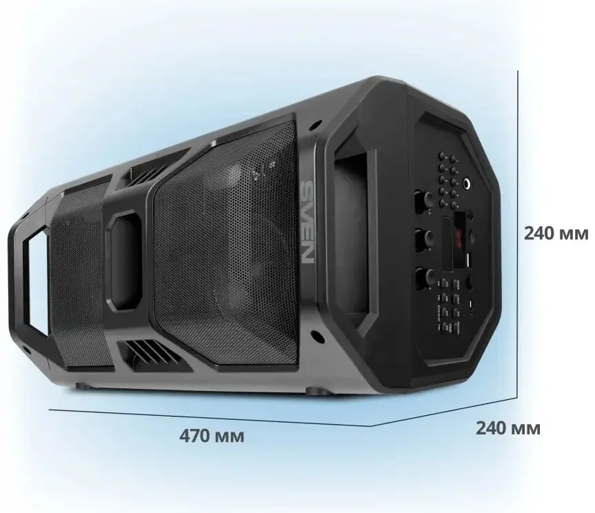 Колонка портативная SVEN PS-600 черный