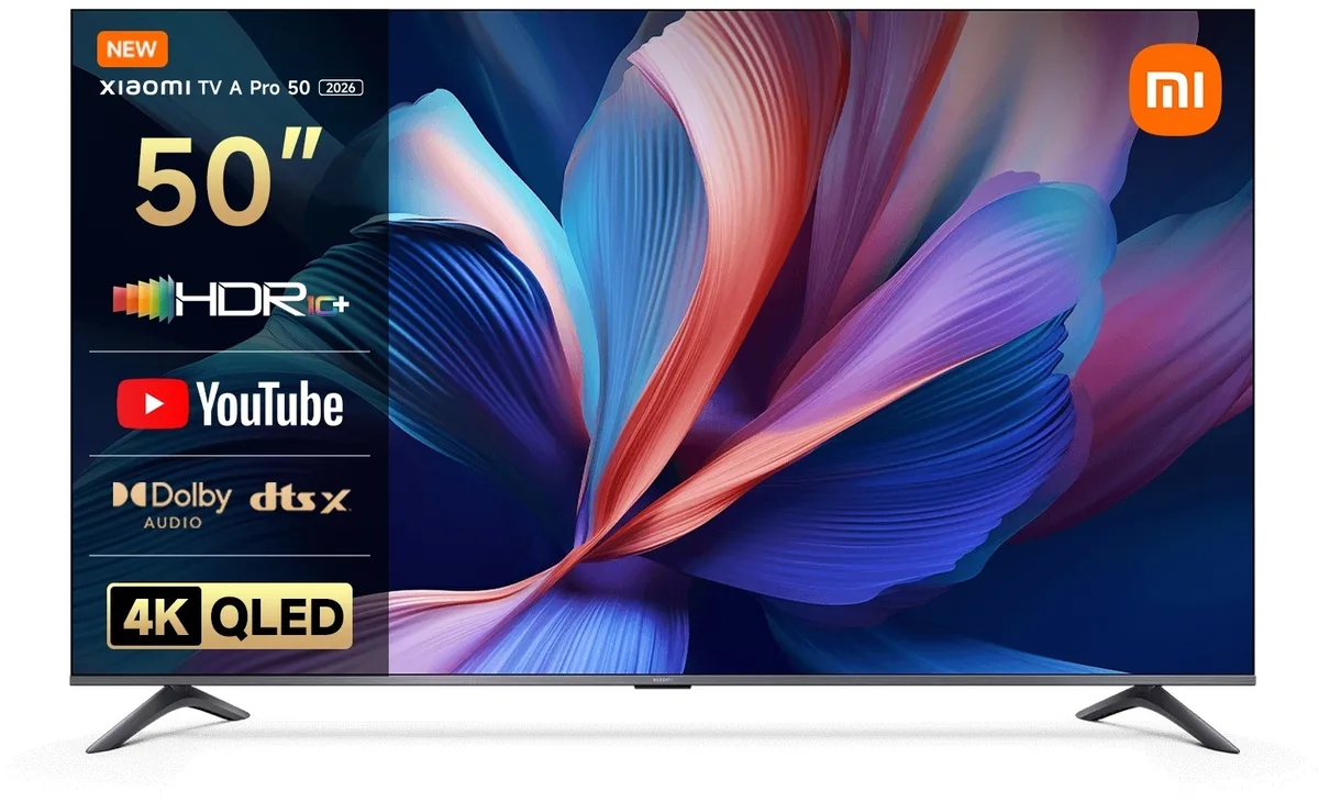 Телевизор Xiaomi A Pro 50 2026 L50MB-APRU 127 см Черный