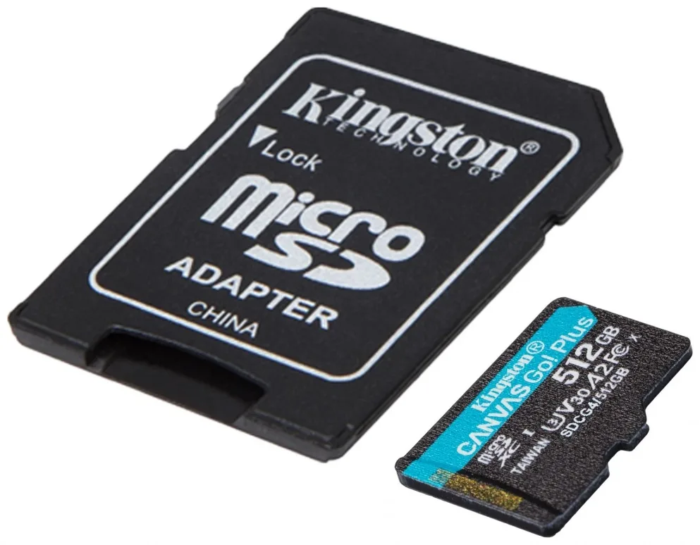Карта памяти Kingston 512GB Class 10 U3 SDCG4/512GB
