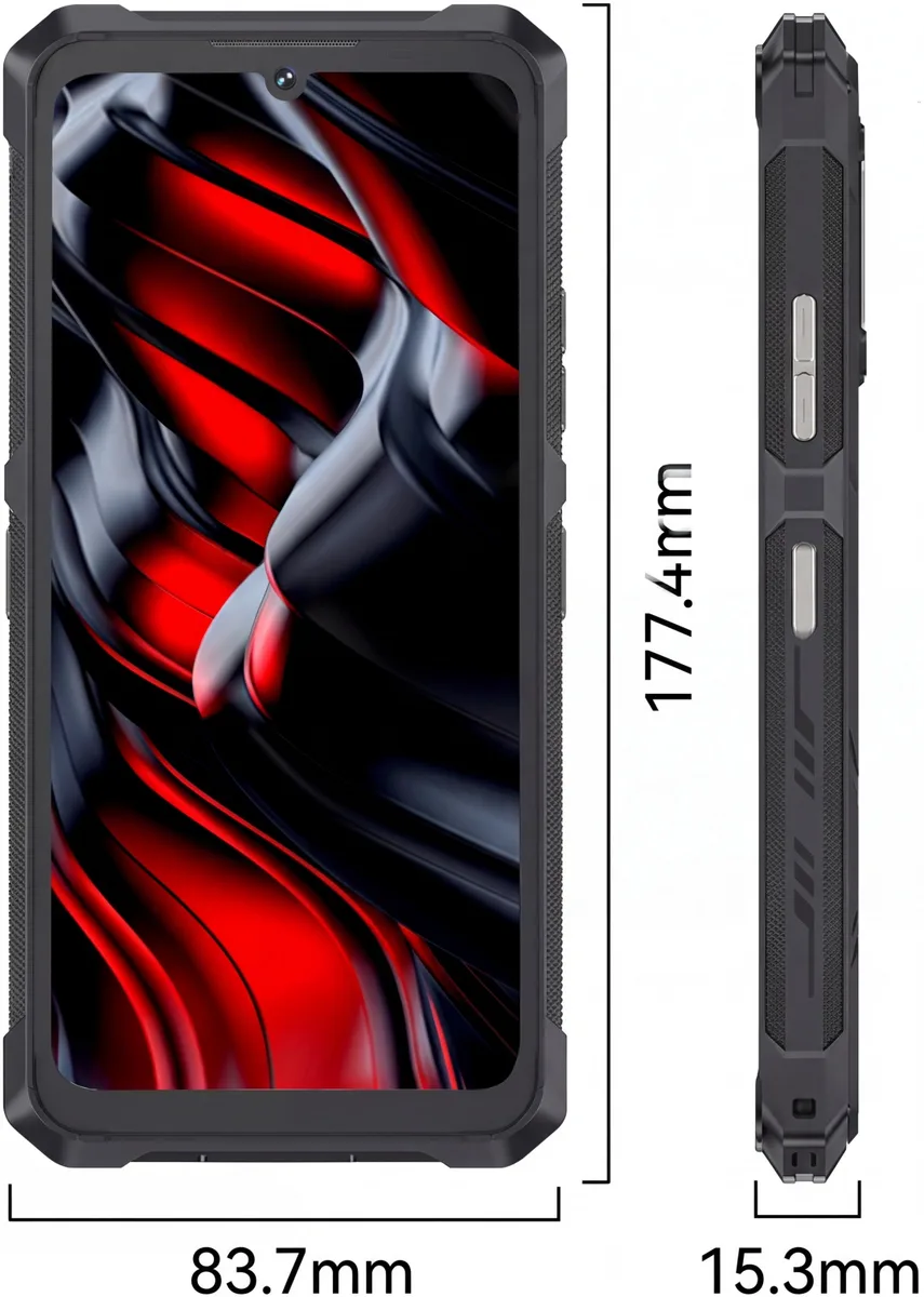 Смартфон CUBOT KINGKONG ES 3 6/256GB Black