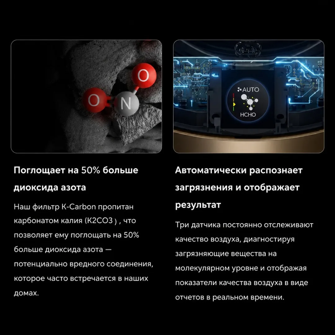 Увлажнитель - очиститель воздуха Dyson Humidify+Cool PH2 De-NOx PH05