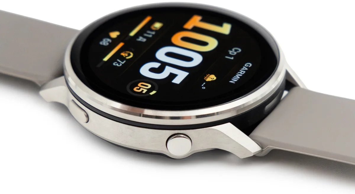 Смарт-часы Garmin Venu 4 45 мм серебристый-серый (03014-01)