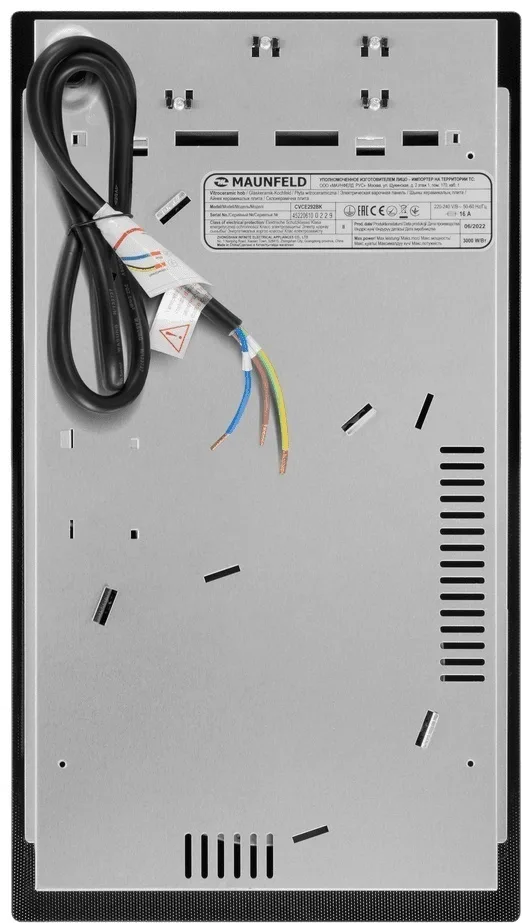 Варочная поверхность Maunfeld CVCE292BK Черный