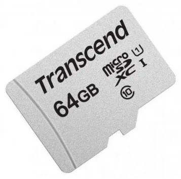 Карта памяти Transcend MicroSD 64GB Class 10 U1 TS64GUSD300S