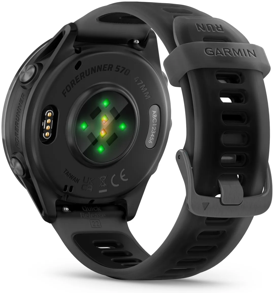 Смарт-часы Garmin Forerunner 570 47 мм черный (02971-00)