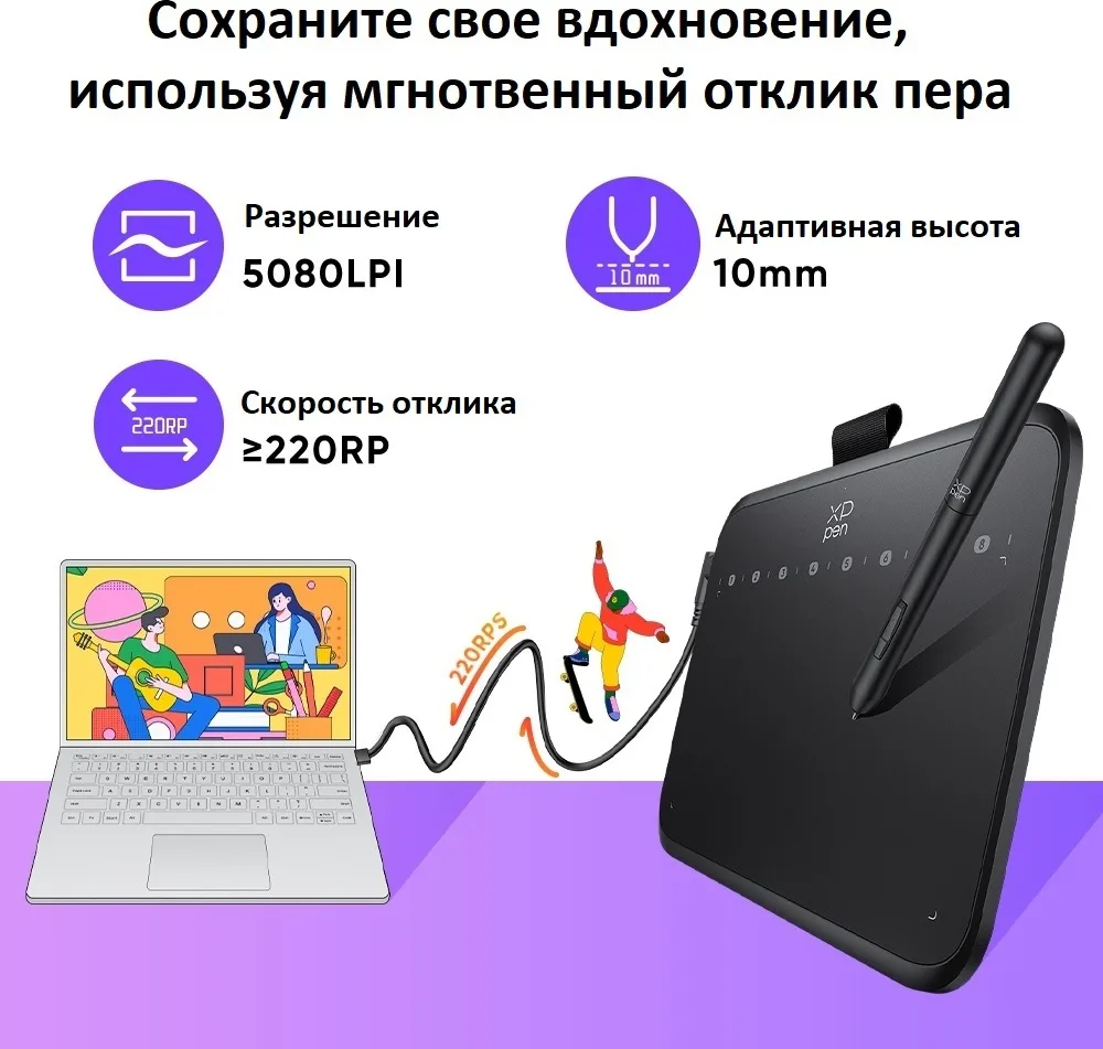 Графический планшет XP-PEN Deco 640