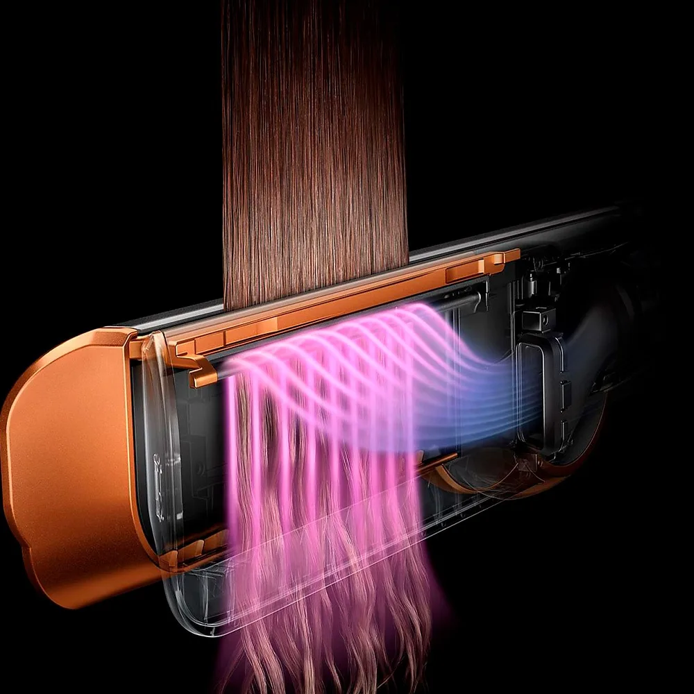 Выпрямитель Dyson Airstrait HT01 янтарный шелк/розовое шампанское
