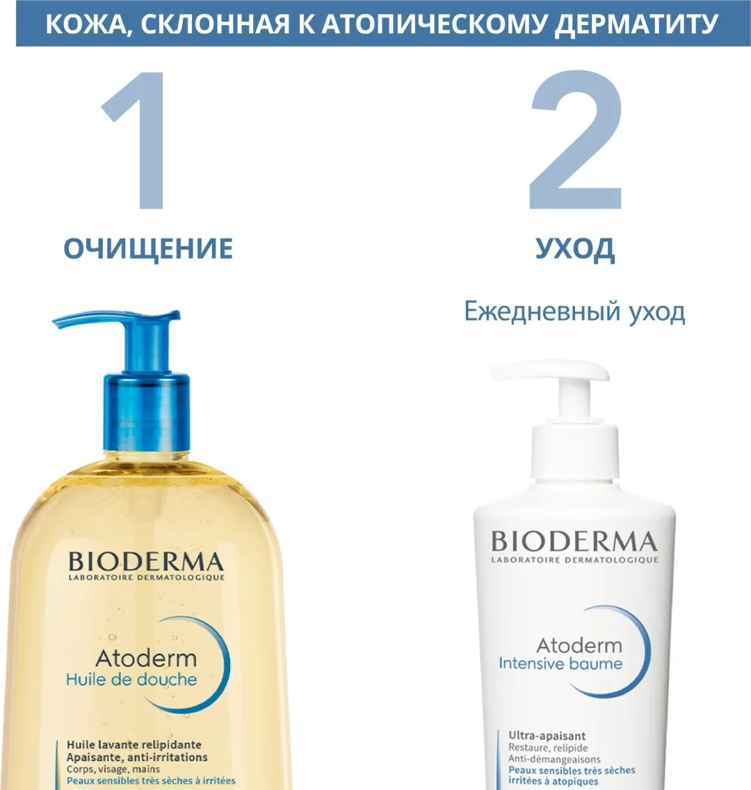 Крем для лица Bioderma Atoderm 500мл (2076)
