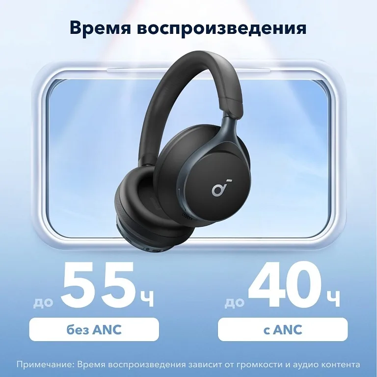 Наушники Soundcore Space One Black