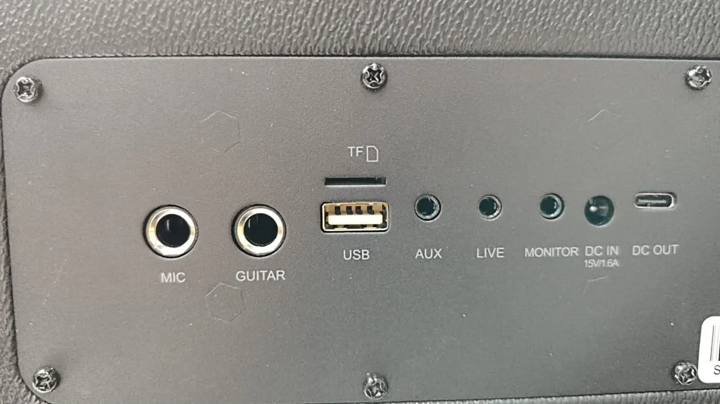 Колонка портативная Microlab KTV200 PRO Черный, Уценка — фото дефекта 3