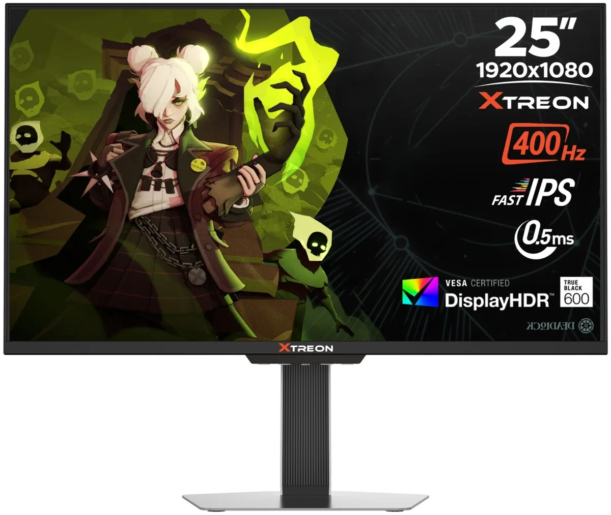 Монитор XTREON XT2536K 24.5" FHD (400Hz) Черный
