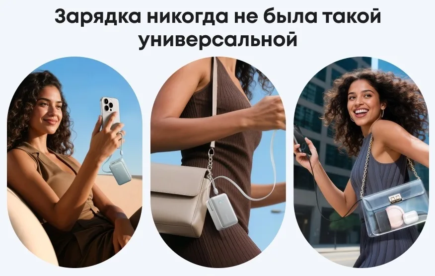 Внешний аккумулятор Anker Nano 10000mAh 45W (A1638H21) Белый