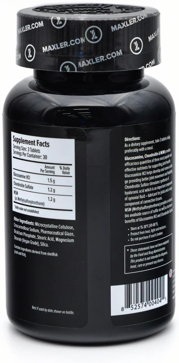 Препарат для укрепления связок Maxler Glucosamine Chondroitin MSM 90 таб (4041)