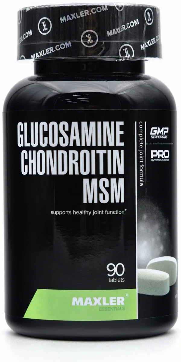 Препарат для укрепления связок Maxler Glucosamine Chondroitin MSM 90 таб (4041)