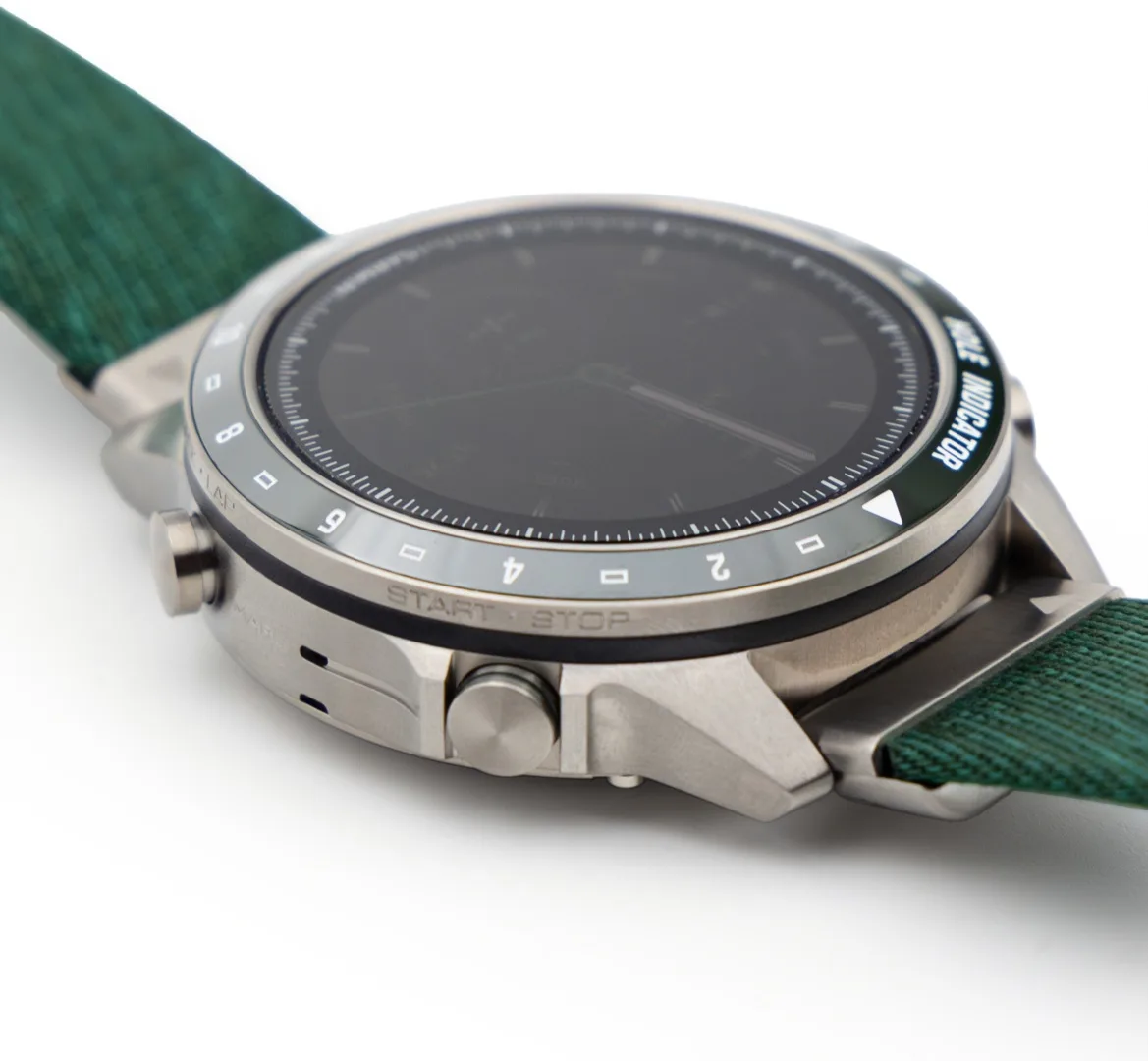 Смарт-часы Garmin MARQ Golfer Gen 2 серебристый-зеленый (02648-21)