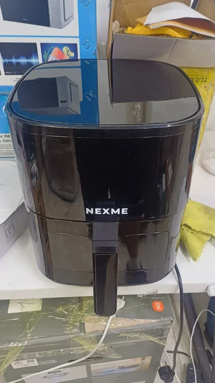 Аэрогриль NEXME NAF6500BL 6.5L Черный, Уценка