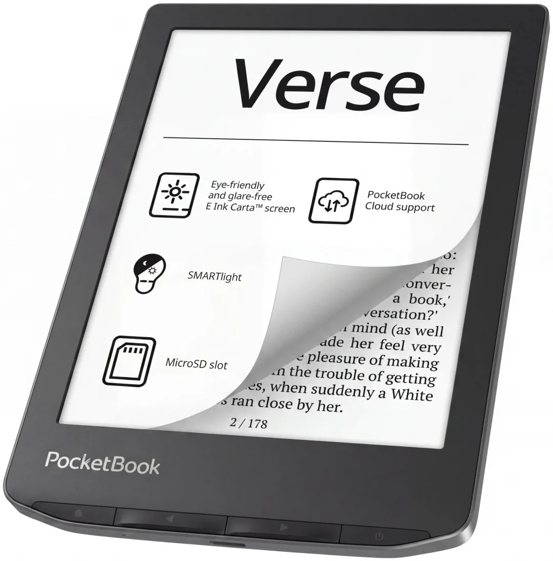 Электронная книга PocketBook PB629-M-CIS серый