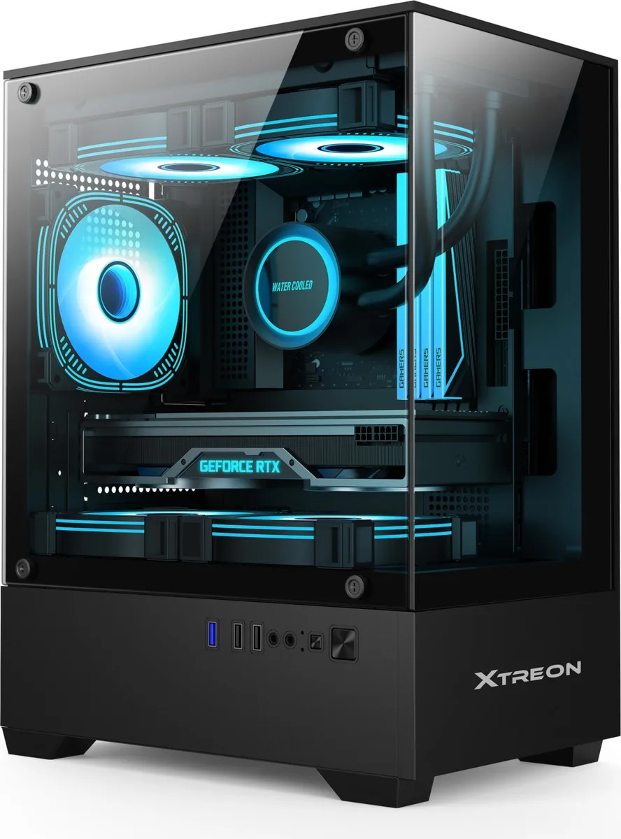 Компьютерный корпус XTREON N195 Glass Черный