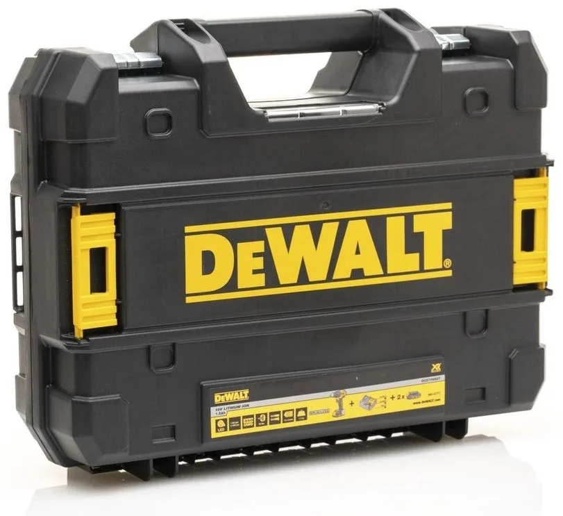Дрель-шуруповерт DeWALT DCD708D2T-QW