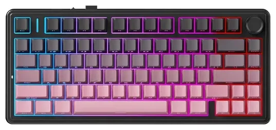 Клавиатура AULA F75 Blank Розовый (3164)